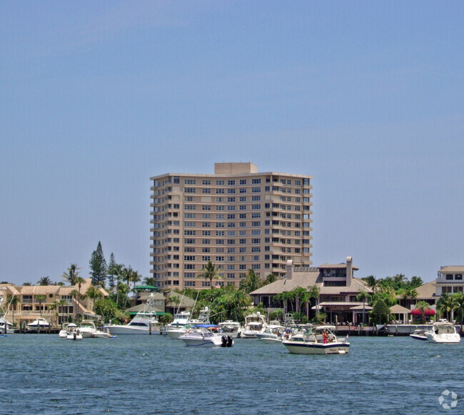 Southwest view across Lake Boca Raton - Chalfonte Condos (South Tower)