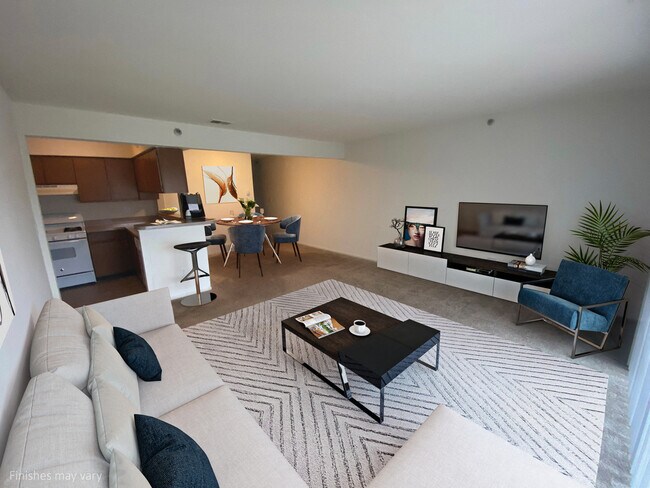 Moonflower Sala y comedor - Southport Apartments