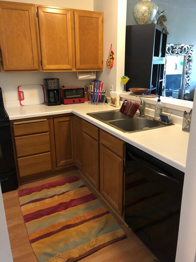 Circular Lazy Susan corner cabinet. - 7602 York Ave S