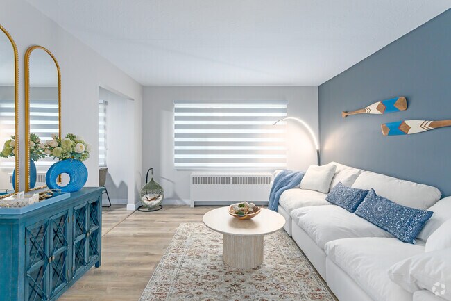 1 chambre, 1 salle de bain - 74 m² - Salon - Baywood Park