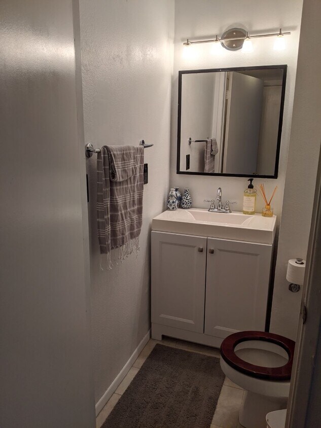 1/2 Bath on ground floor - 9808 Regent St