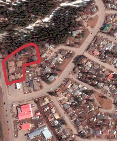 Aerial Photo - Hardisty Creek Village