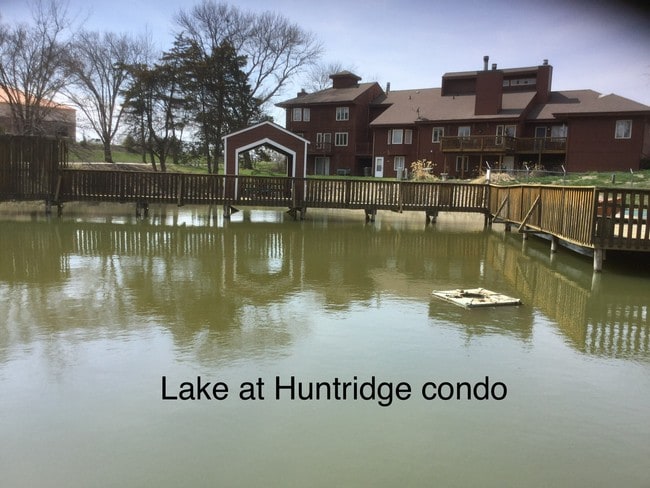 Lake at the condo - 511 Huntridge Dr