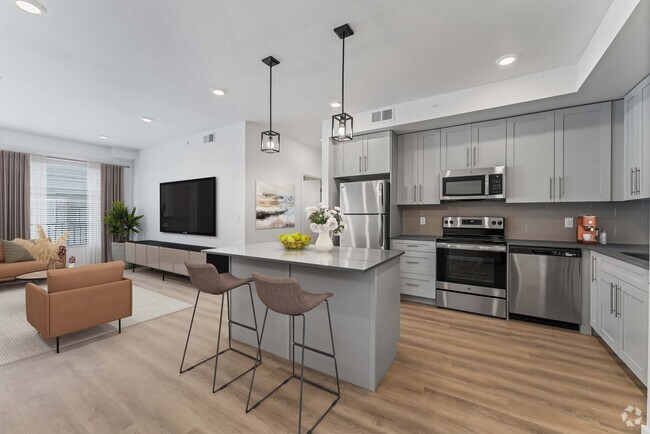 Kitchen/Living - The Residences at Victory Ranch