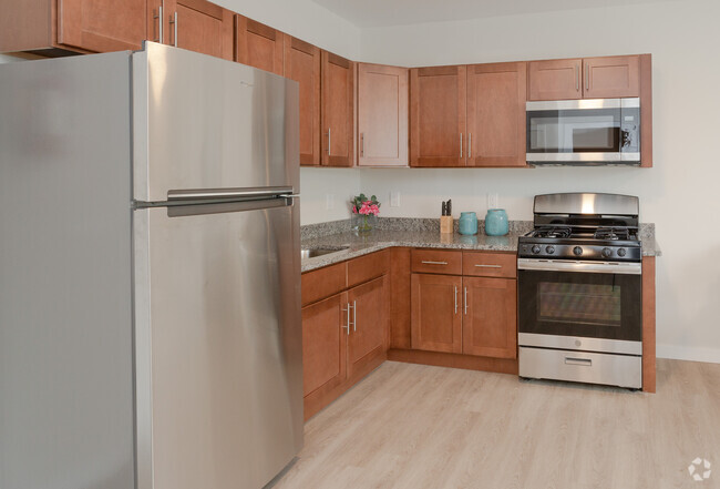 Kitchen - The Delaware Edge Apartments