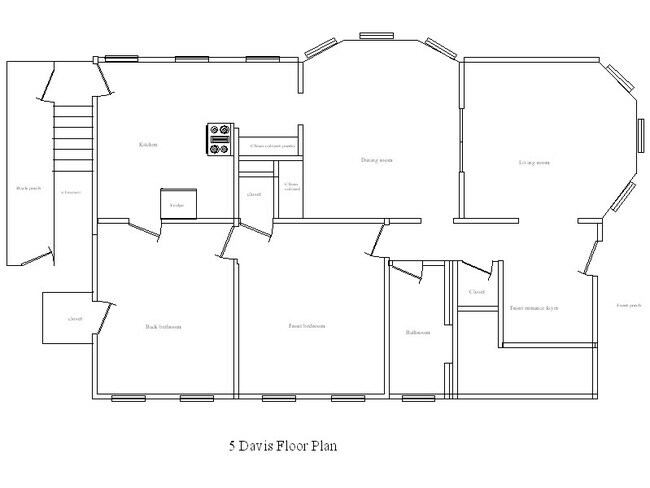 5 Davis Rd Floor Plan - 5 Davis Rd