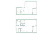 Plan 5B - 1 Bedroom Penthouse