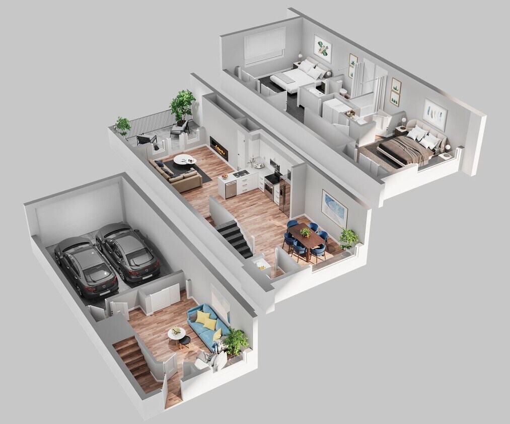 Primary Photo - 3 Bedroom 3bath 1 car Garage!