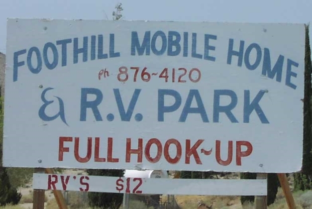 Foto del edificio - Foothill Mobile Home Park