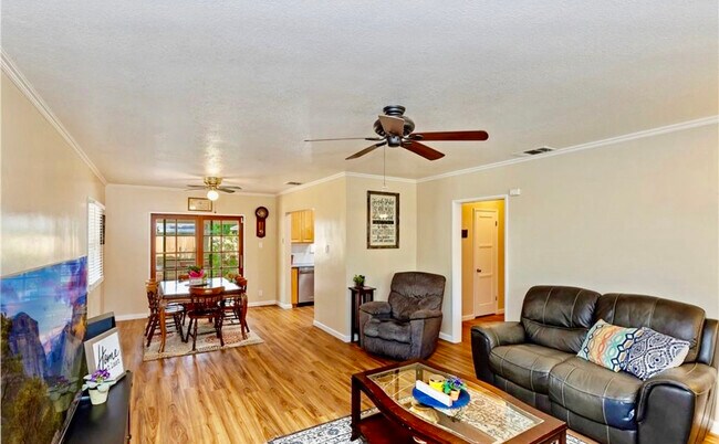Living Room and Dining Area - 4805 Beatty Dr