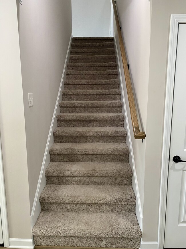 Stairs to Large Bonus Room - 3026 Farmhouse Dr