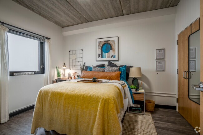 B1 Alt 2 - 2 habitaciones, 2 baños - 729 pies cuadrados - Dormitorio 1 - Z West Apartments