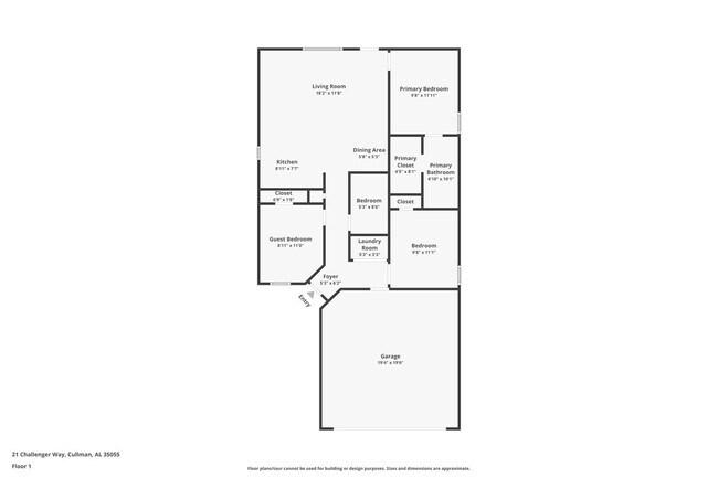 Foto del edificio - New Construction Home for Rent in Cullman, AL! 3 Bed / 2 Bath!! SIGN A 13 MONTH LEASE BY 1/15/26 ...