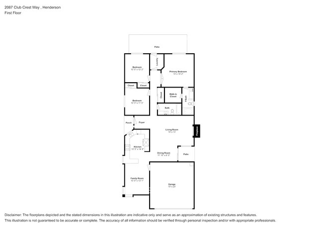 Foto del edificio - 2087 Club Crest Way