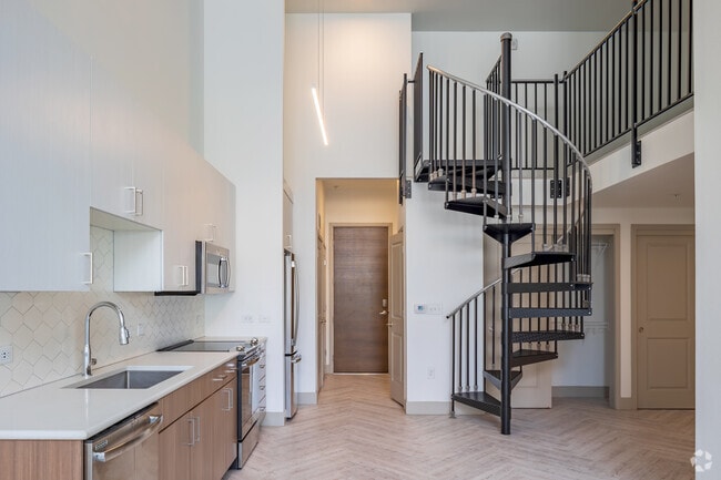 Studio - 807SF- Kitchen - The Kasserman