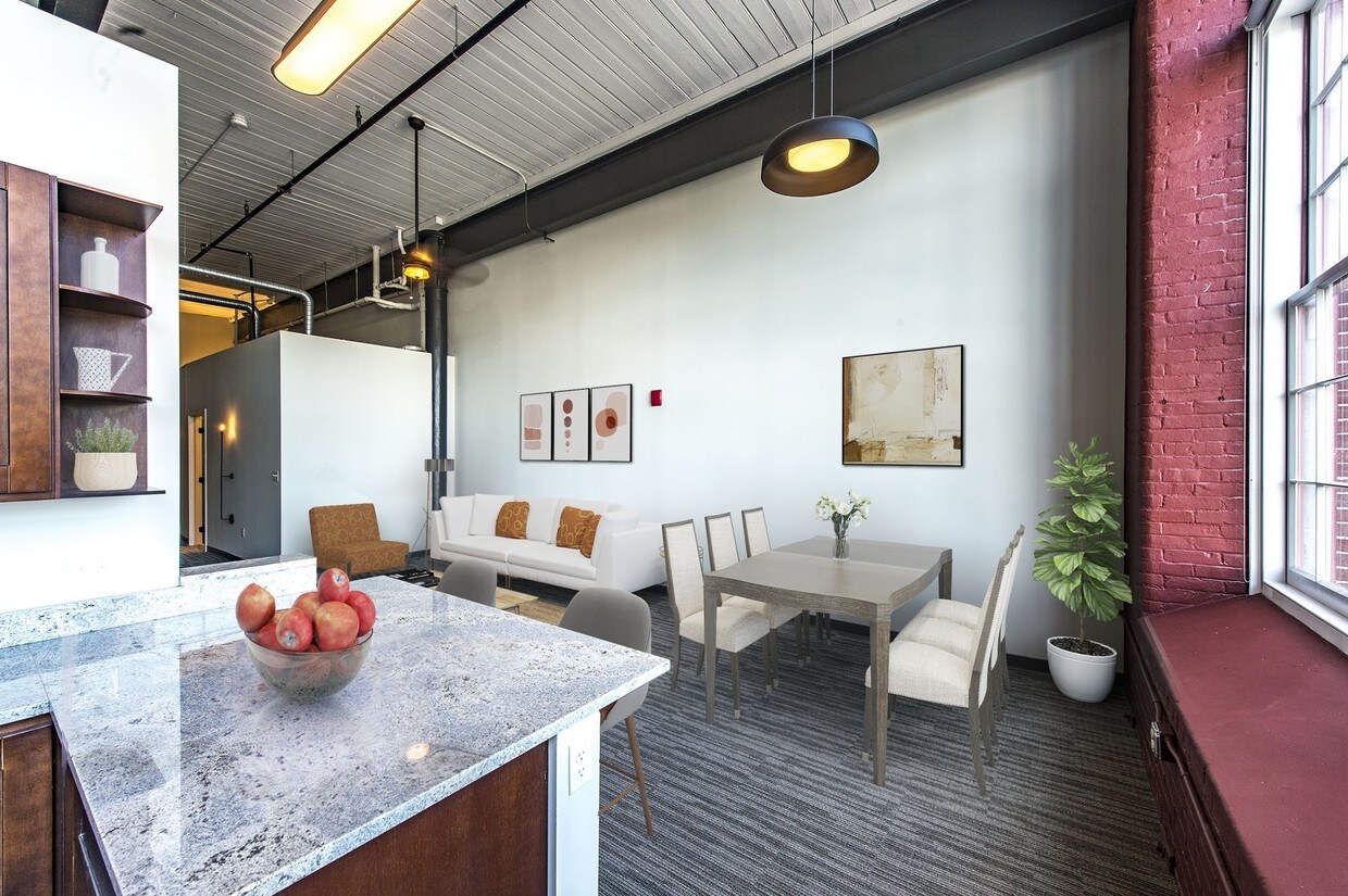 Sala de estar - Pac10 Lofts