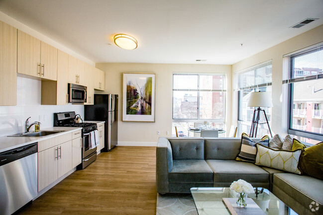 2BR Model - 02 Line - Bedford Hall Apartments in Downtown Stamford