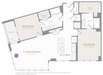 2 Bed 2 Bath-C04