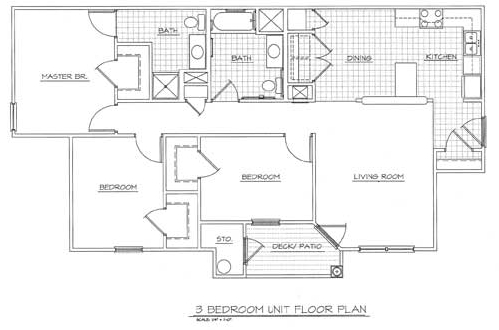 3BR/2BA - Palmer Green II Apartments