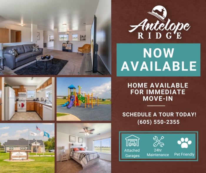 1286 Dakota Dr, Ellsworth Air Force Base, SD 57719 House Rental in