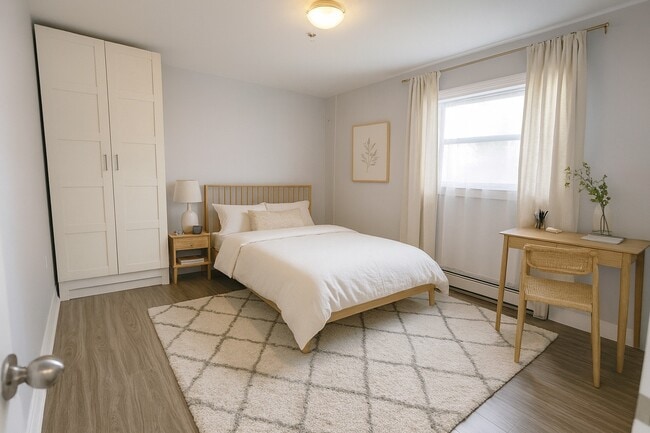Upstairs bedroom - Vernon Street Apartments