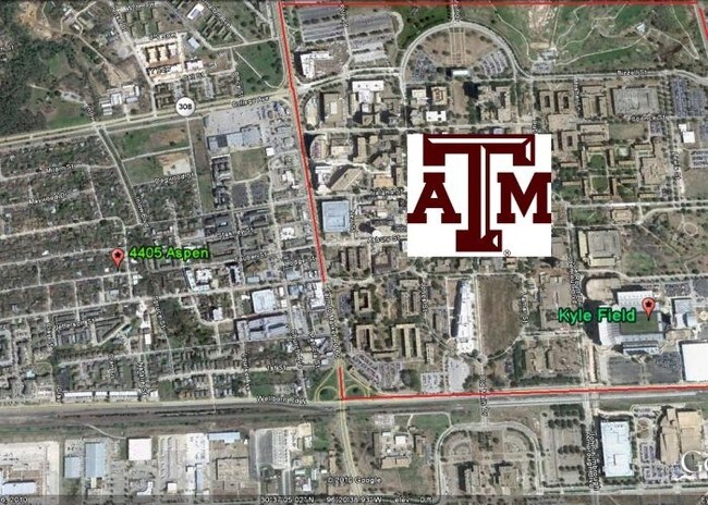 Map - 4405 Aspen St