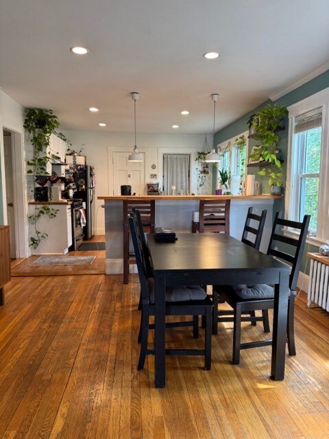 Dining room and kitchen - 25 Dalrymple St