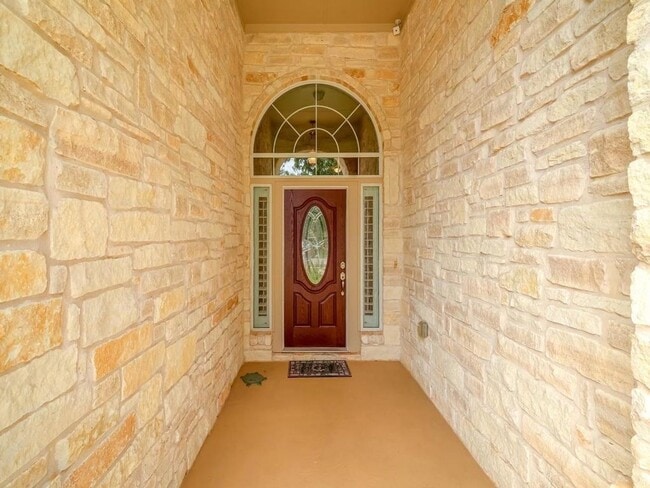 Foto del edificio - Beautiful one story stone home in Estates at Settlers Park