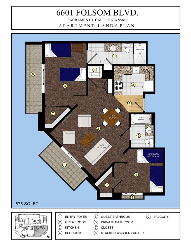 6601 Folsom Blvd Unit 6, Sacramento, CA 95819 Room for Rent in