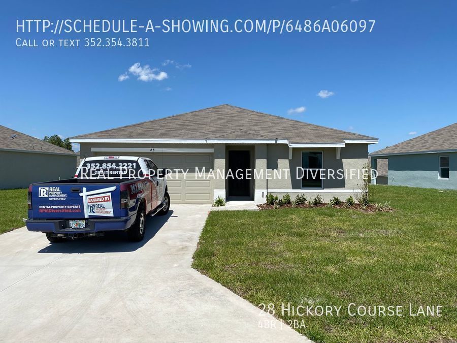 NEW CONSTRUCTION Desirable Lake Diamond House for Rent in Ocala