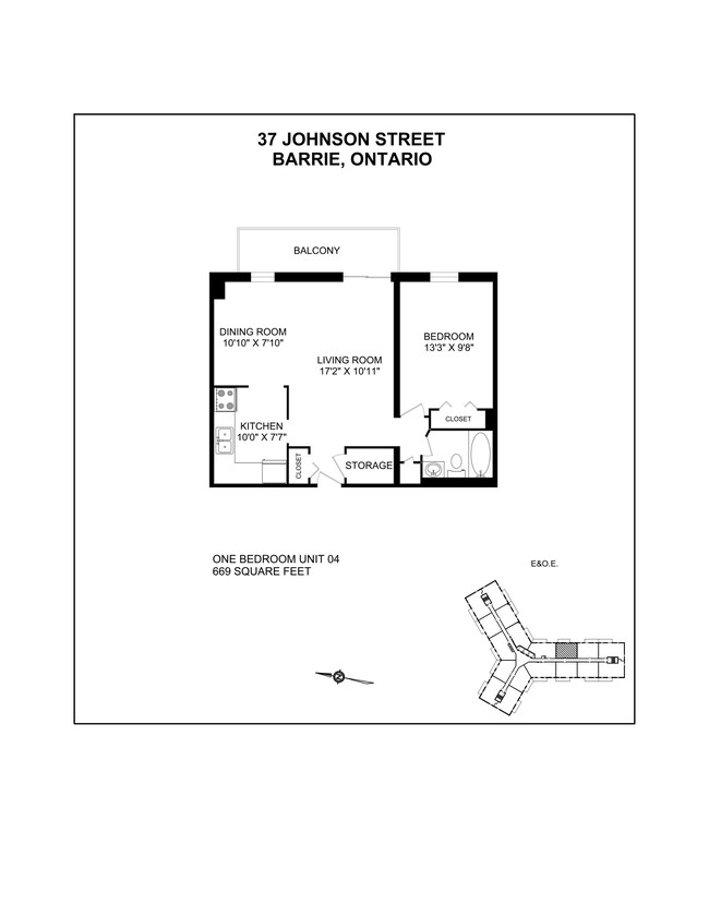 Plan d'étage - Imperial Towers