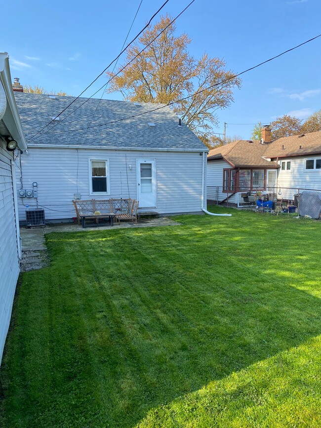 Large backyard, with doggie door entrance - 22003 Gaukler St