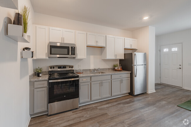 1BR, 1BA - 552SF - Cocina - The Nine