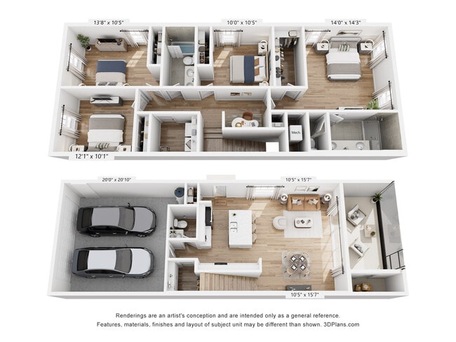Floorplan - Kinward at Two Rivers