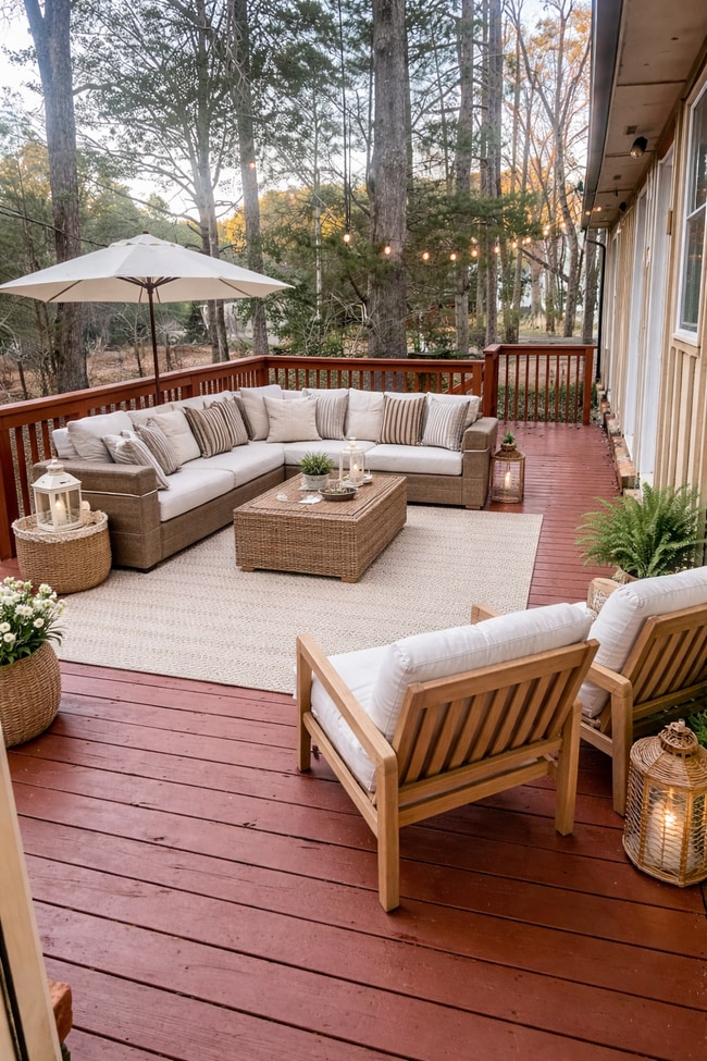 Inspiration image. How would you furnish your outdoor living space? - 2212 Old Kearney Rd