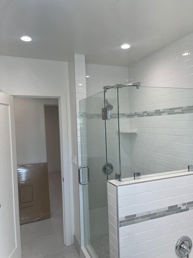 bathroom shower - 1067 W 83rd St