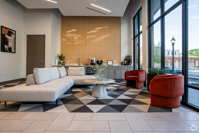 Leasing Office Seating Lobby - Castleberry Park