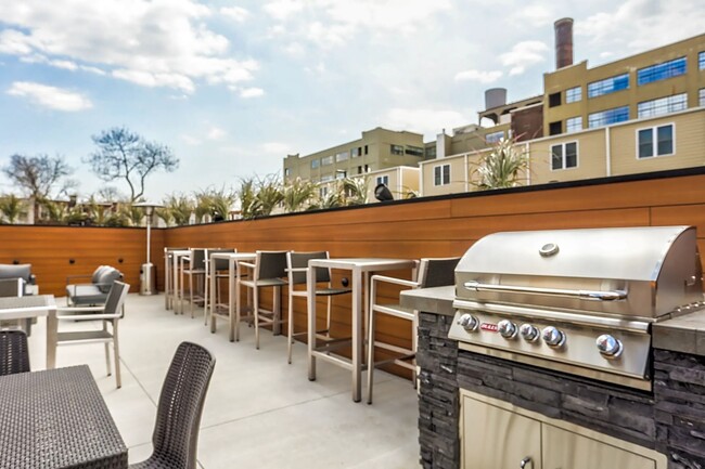 Picnic Area/Grilling Station - The Hub at 31 Brewerytown