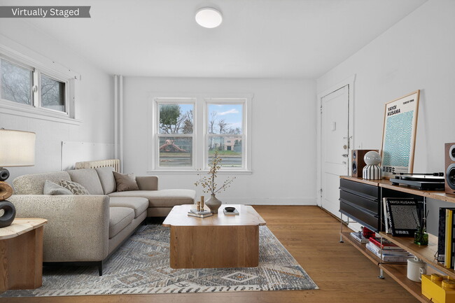 Living Room (1BR) - Campus View Apartments