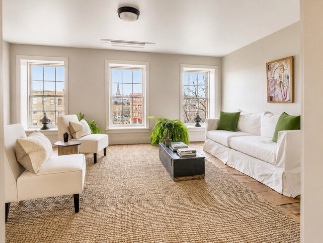Bright Living Room - The Granite Building