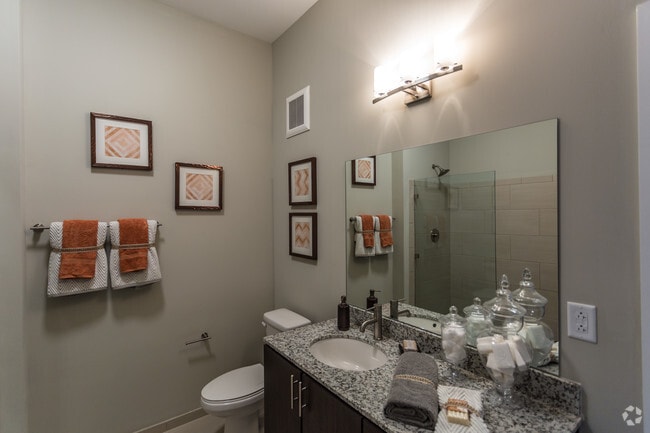 1BR, 1BA - Groove/700 SF - Bathroom - 1818 Church Apartments