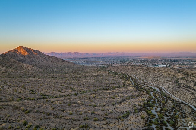 Experience the changing colors of the desert sky at San Tan Mountain Regional Park.