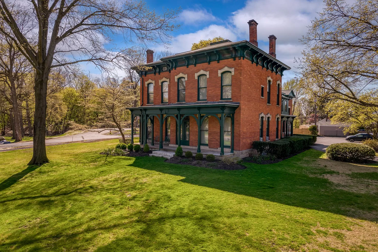 Front of Historical Building with Private Parking Lot - 37841 Euclid Ave