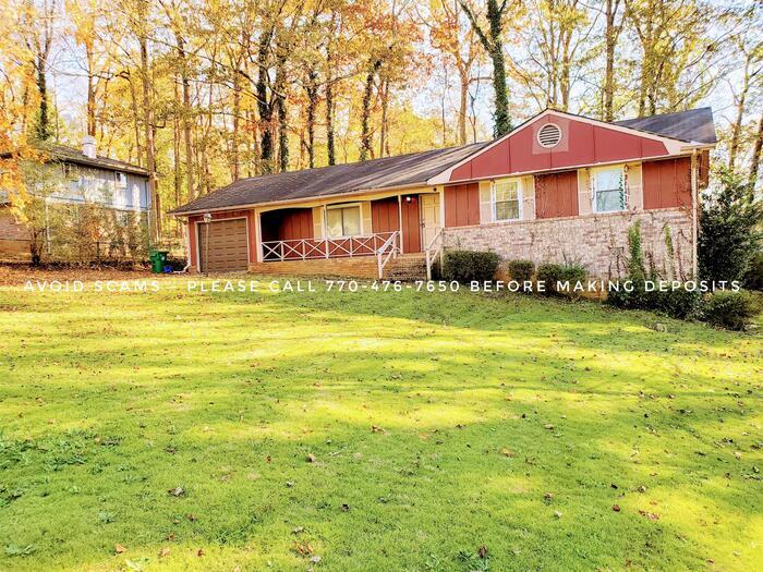 Ranch style home with Garage & Fenced Yard House for Rent in Stone