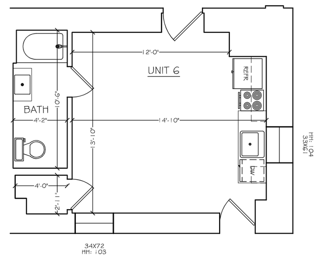 4029 Nogal 06 - Campus Apartments