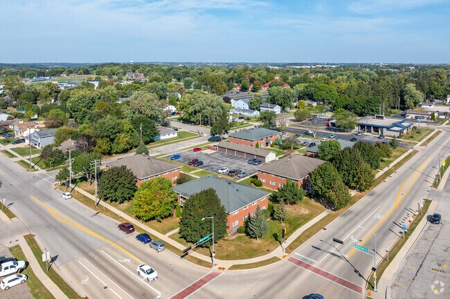 Aéreo - Evergreen Terrace Apartments