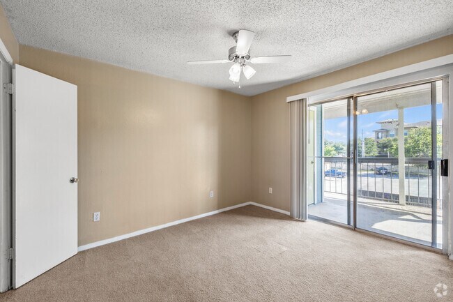 2BR, 2BA - 883SF - 1st Bedroom - The Summit Apartments