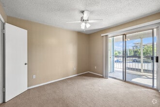 2BR, 2BA - 883SF - 1st Bedroom - The Summit Apartments