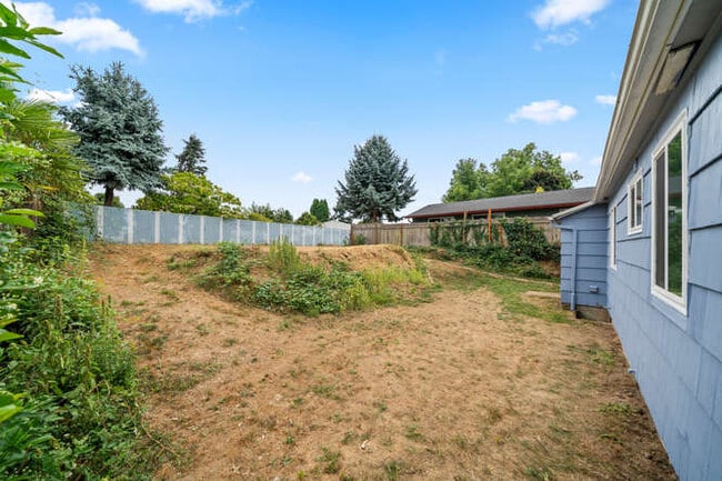 Back yard - 8808 N Peninsular Ave