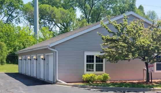 Detached garages - Parkside Commons Senior Apartments